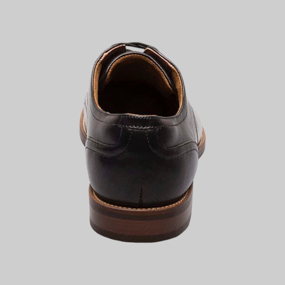 Mens Florsheim Rucci Cap Toe Oxford in Black Leather. 13384 001 main image 4